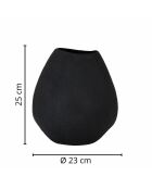 Jake bloempot klein model matzwart