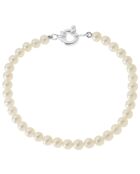 Bracelet argent perles d'eau douce blanches