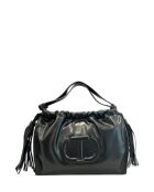 Sac à bandoulière noir - 37x30x10 cm