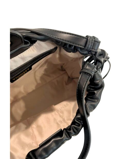 Sac à bandoulière noir - 37x30x10 cm