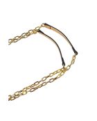 Sac à bandoulière caramel - 37x30x10 cm