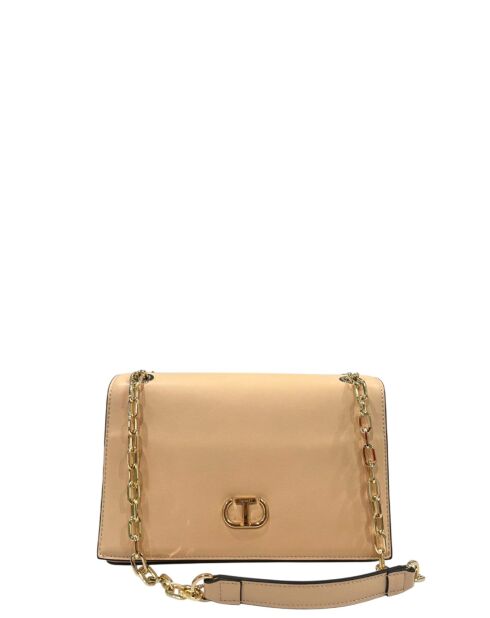 Sac à bandoulière caramel - 37x30x10 cm