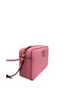 Rosafarbene Schultertasche Prism - 37x30x10 cm