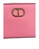 Rosafarbene Schultertasche Prism - 37x30x10 cm