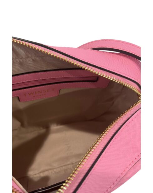 Rosafarbene Schultertasche Prism - 37x30x10 cm