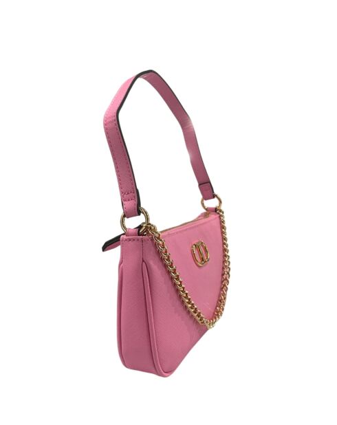 Rosafarbene Schultertasche Prism - 37x30x10 cm