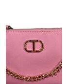 Rosafarbene Schultertasche Prism - 37x30x10 cm