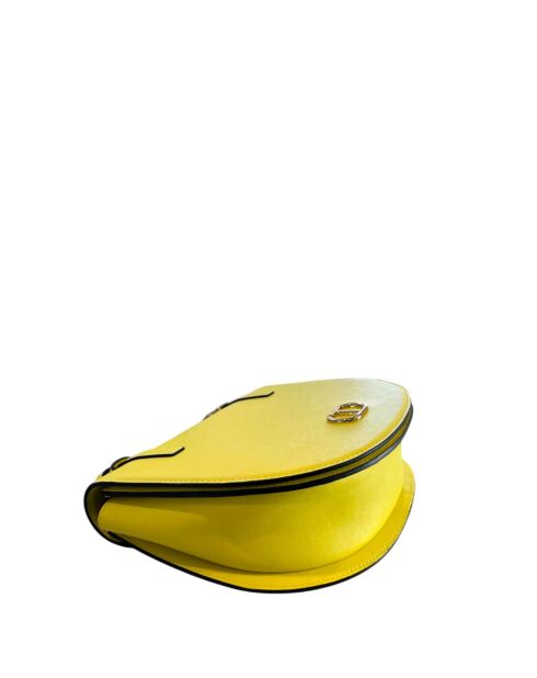 Leichte Zitronenfarbene Schultertasche - 37x30x10 cm