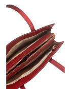 Sac à bandoulière rosso red - 40x30x30 cm