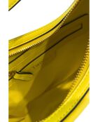 Leichte Zitronenfarbene Schultertasche - 37x30x10 cm