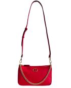 Sac à épaule rosso lacca - 37x30x10 cm