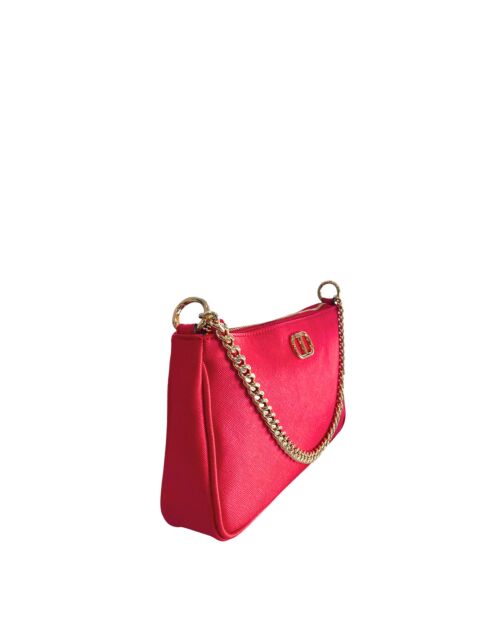 Sac à épaule rosso lacca - 37x30x10 cm