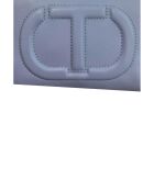 Sac à épaule blue chalcedonie - 37x30x10 cm