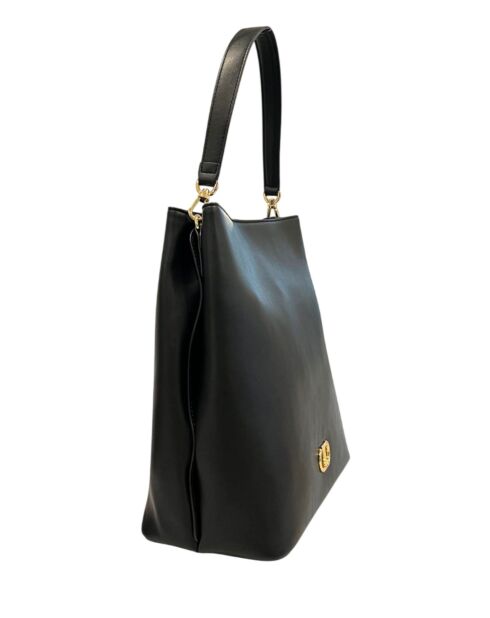 Schwarze Schultertasche - 40x30x30 cm