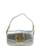 Bandolera plateada - 37x30x10 cm