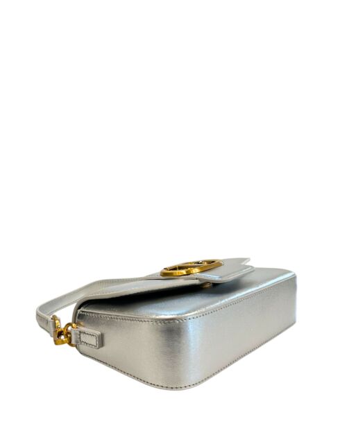 Bandolera plateada - 37x30x10 cm