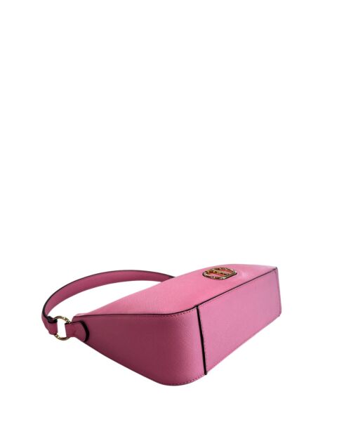 Rosafarbene Schultertasche Prism - 37x30x10 cm