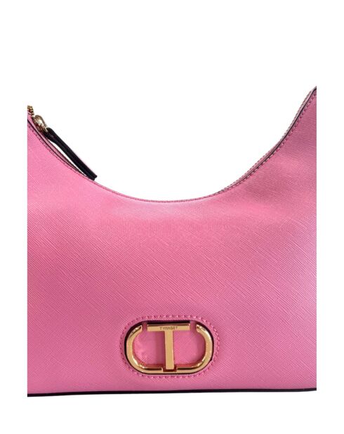 Rosafarbene Schultertasche Prism - 37x30x10 cm