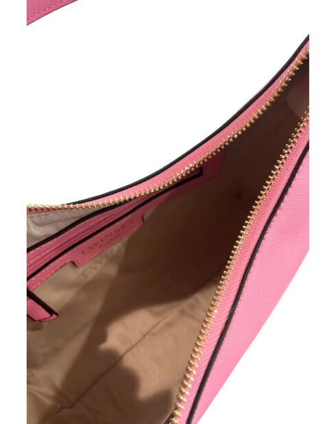 Rosafarbene Schultertasche Prism - 37x30x10 cm