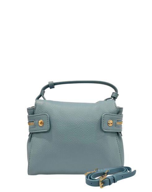 Sac à main blue chalcedonie - 37x30x10 cm