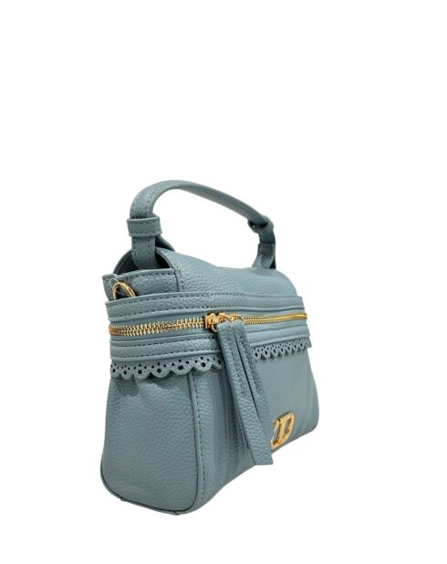 Sac à main blue chalcedonie - 37x30x10 cm