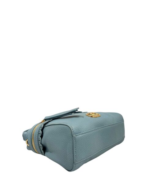 Sac à main blue chalcedonie - 37x30x10 cm