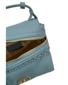 Sac à main blue chalcedonie - 37x30x10 cm