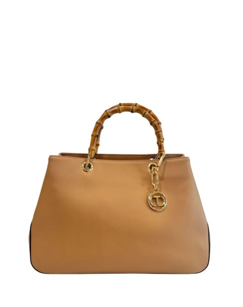 Haselnuss-Handtasche - 40x30x30 cm