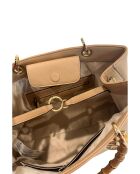 Haselnuss-Handtasche - 40x30x30 cm