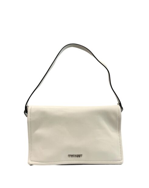 Bianco Ottico Schultertasche - 37x30x10 cm
