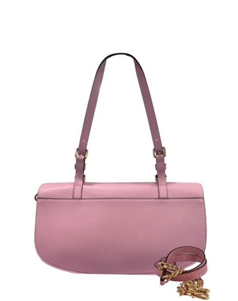 Rosafarbene Schultertasche Prism - 37x30x10 cm