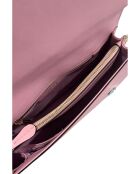 Rosafarbene Schultertasche Prism - 37x30x10 cm