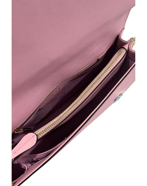 Rosafarbene Schultertasche Prism - 37x30x10 cm