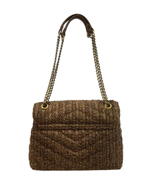 Sac bandoulière brown sugar - 37x30x10 cm