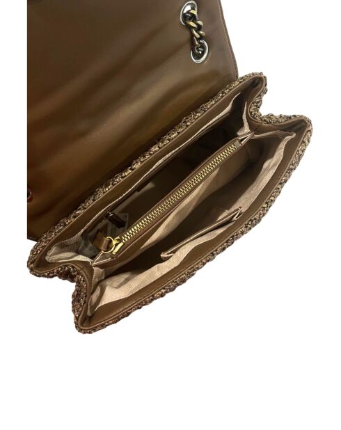 Sac bandoulière brown sugar - 37x30x10 cm