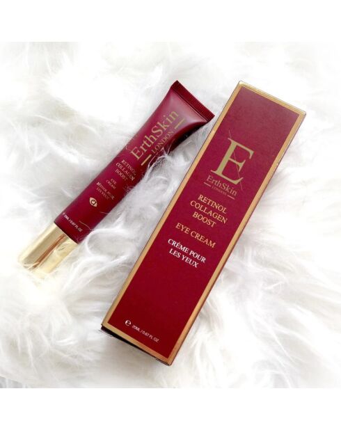 Nachtserum mit Meereskollagen, 30 ml, mit stimulierender Augenkonturcreme mit Retinol und Kollagen, 20 ml