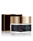 Retinol Serum 30 ml + Retinol Nachtcrème 50 ml + collageen en 24-karaats gouden oogcontourpleisters - 5 x 2 pleisters.