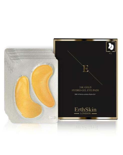 Retinol Serum 30 ml + Retinol Nachtcrème 50 ml + collageen en 24-karaats gouden oogcontourpleisters - 5 x 2 pleisters.