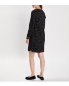 Chemise de nuit Céleste noire