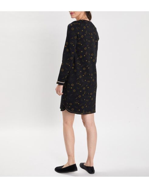 Céleste zwart nachthemd