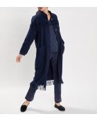 Veste en Laine mélangée Foehn bleu marine