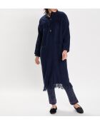 Veste en Laine mélangée Foehn bleu marine