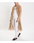 Giacca Foehn beige in misto lana