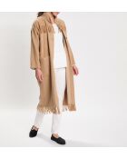 Giacca Foehn beige in misto lana