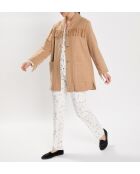 Giacca Foehn beige in misto lana