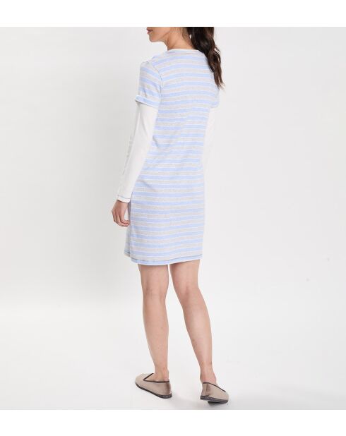 Hygge hemelsblauw nachthemd