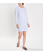 Chemise de nuit Hygge bleu ciel