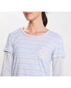 Chemise de nuit Hygge bleu ciel