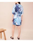 Kimono Paradise bleu