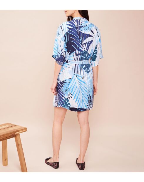 Paradijsblauwe kimono